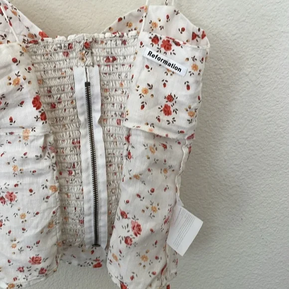 Reformation Liza Top Size 4 - Picture 9 of 11